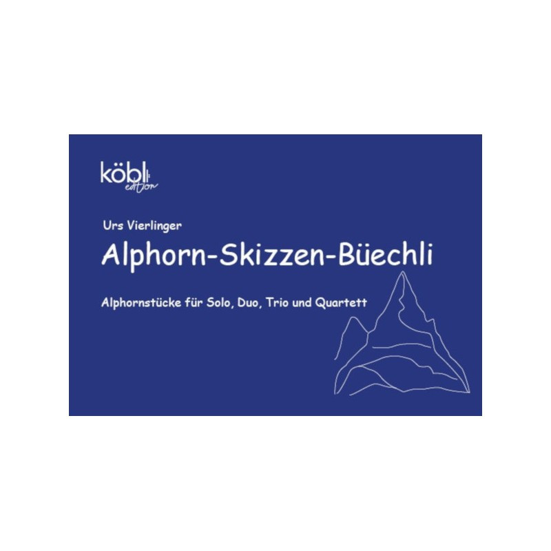 Alphorn-Skizzen-Büechli
